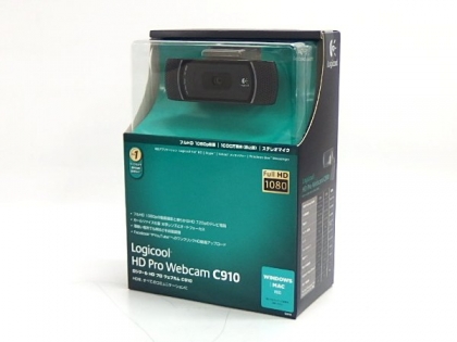 Logicool WebCam C910  Full HD 1080p Webカメラ